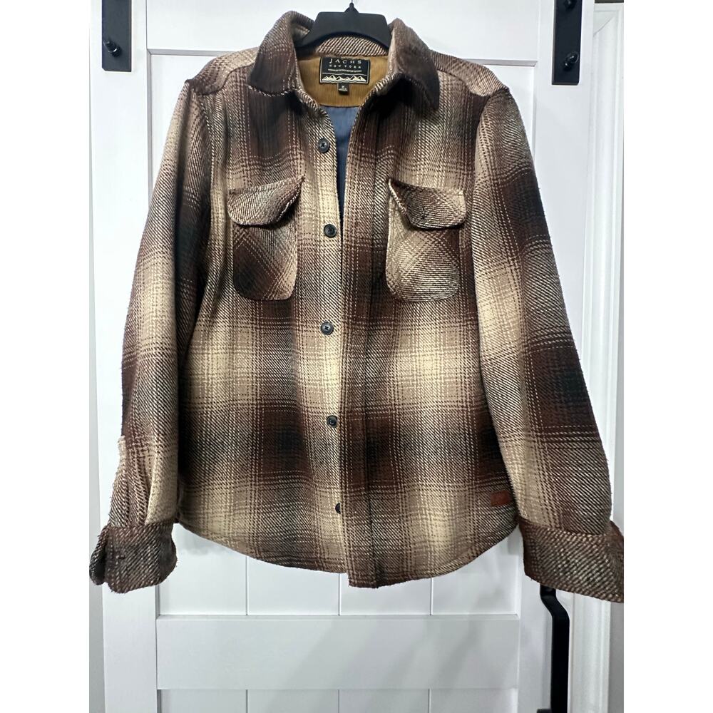 Jachs New York Plaid Wool shacket size mens Medium